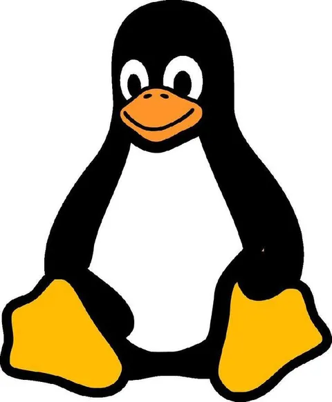 Улыбающийся талисман Linux