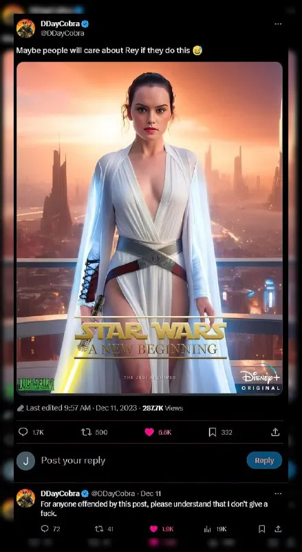 Rey Gets a New Beginning