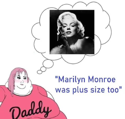 Marilyn Monroe Was Plus Size Too