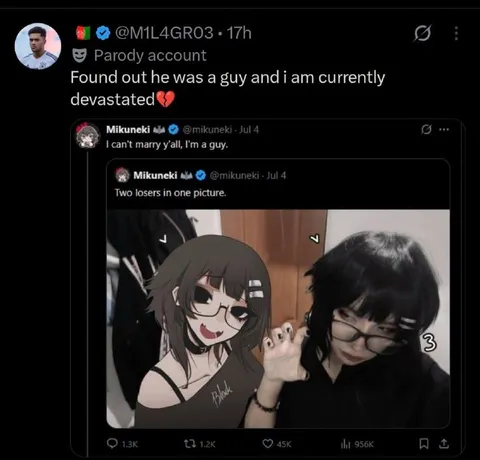 Found Out He Was a Guy