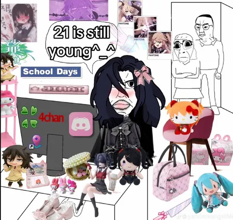 21 Is Still Young Yandere Collage