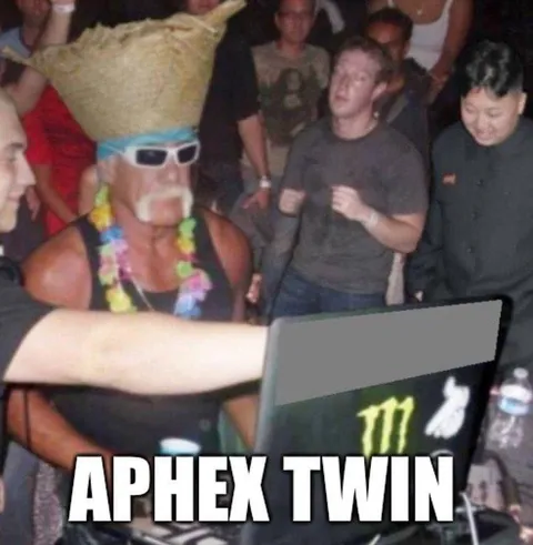 Aphex Twin at the Rave
