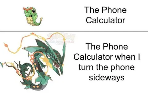 Phone Calculator Goes Sideways