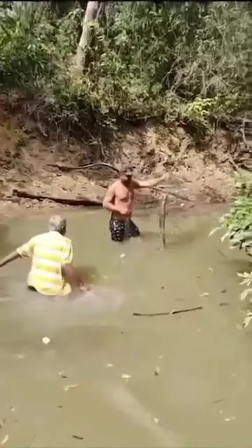 Неожиданный улов в мутной воде