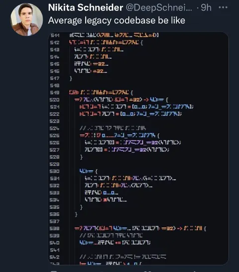 Average Legacy Codebase