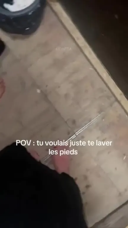 Vouloir juste se laver les pieds