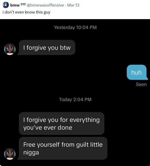 I Forgive You For Everything