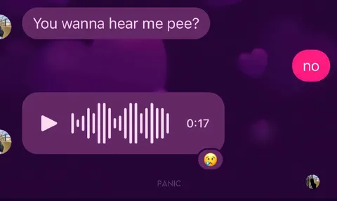 Hear Me Pee Voice Note