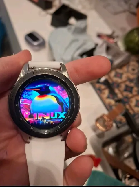 Linux Penguin Smartwatch