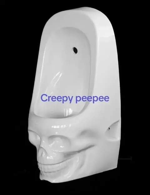 Creepy Peepee Urinal