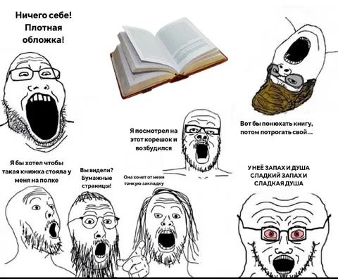 Похотливые мысли о книге