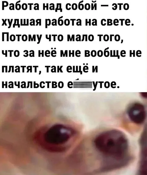 Работа над собой за копейки