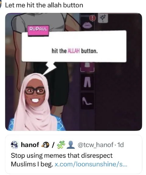 Let Me Hit the Allah Button