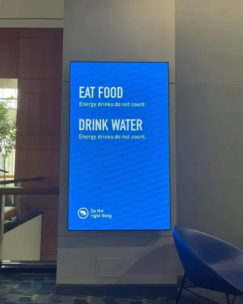 Energy Drinks Don't Count
