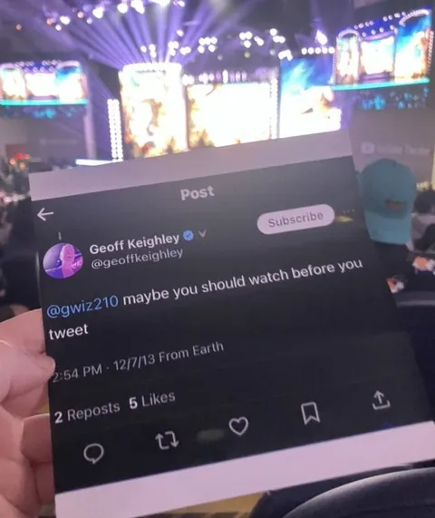 Maybe You Should Watch Before You Tweet