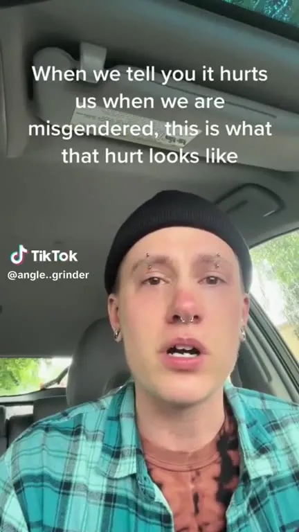 Misgendering Feels Like Cutting Concrete