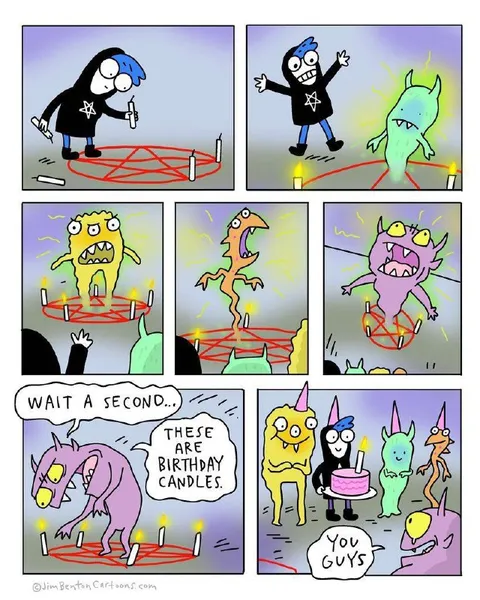 Birthday Candles Summon Monsters