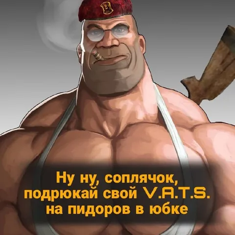 Ну ну, соплячок, подрюкай свой V.A.T.S.