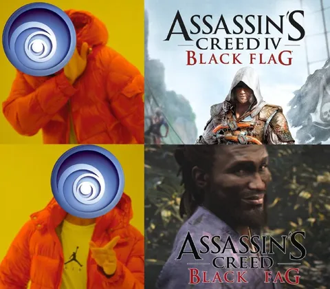 Drake Chooses Assassin’s Creed Black Flag