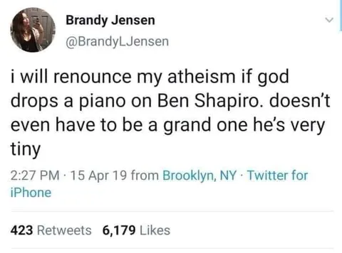 Piano Drops on Ben Shapiro