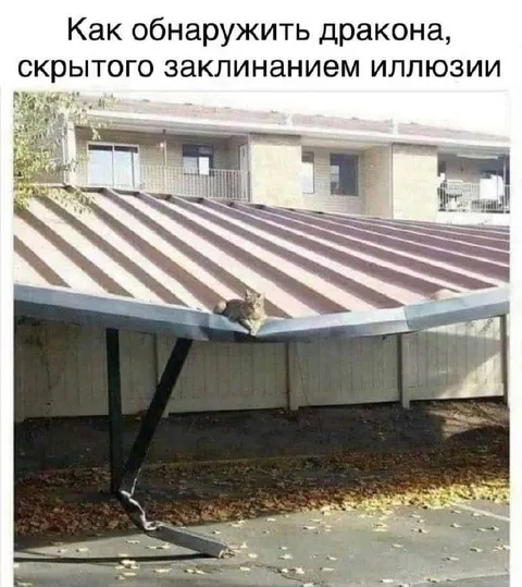 Как обнаружить дракона иллюзией