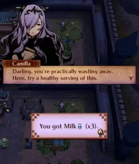 Camilla Gives You Milk