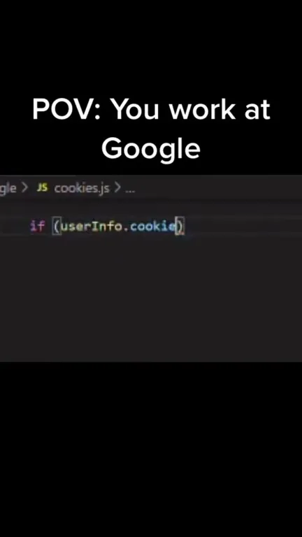 You Work at Google