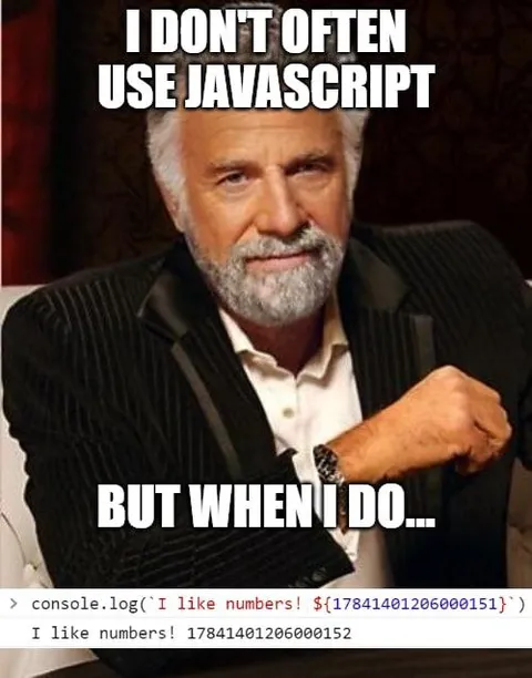 I Don't Often Use JavaScript