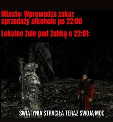 Żule pod Żabką o 22:01