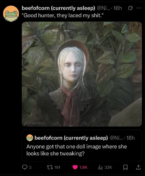 Tweaking Bloodborne Doll