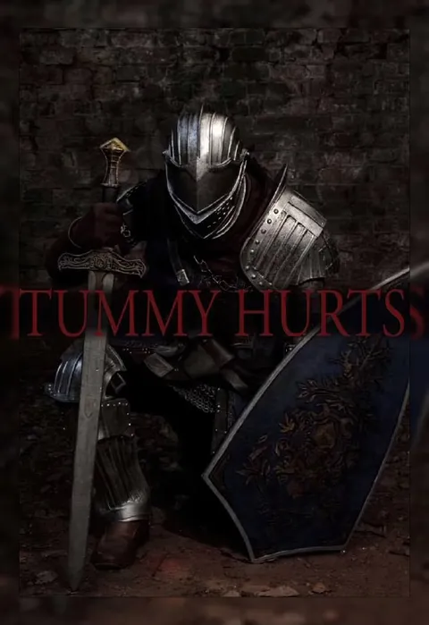 Armored Knight Tummy Hurts