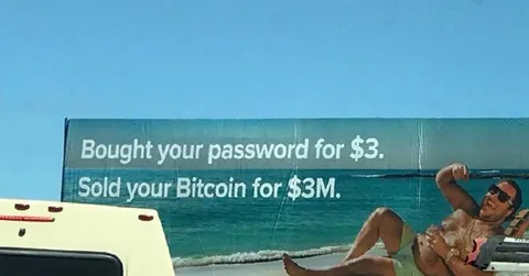 Bought Password, Sold Bitcoin