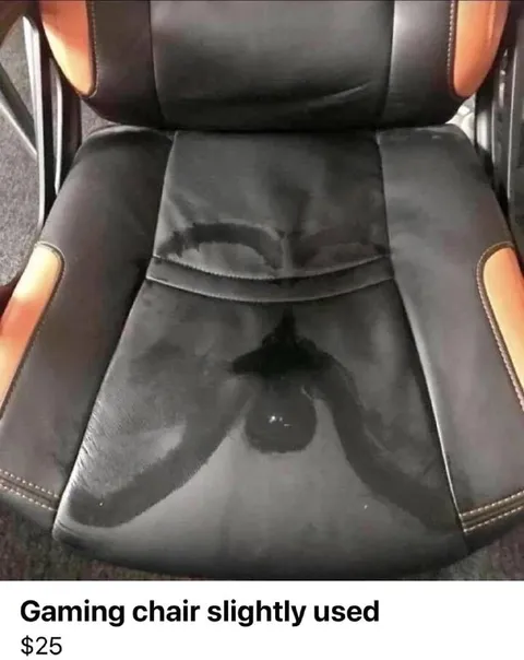 Slightly Used Gaming Chair