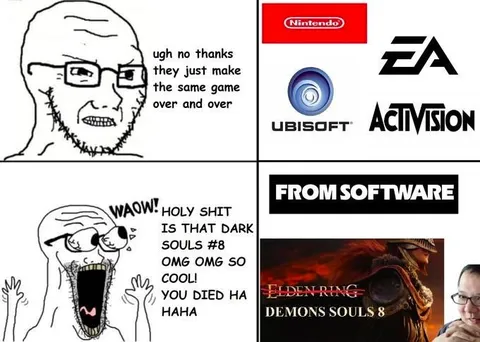 Dark Souls Fanboy Hypocrisy