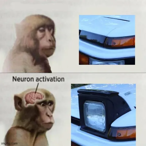 Neuron Activation Car Lights