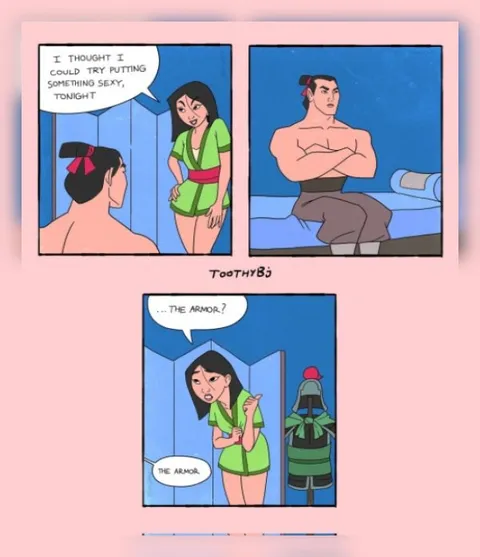 When the Armor Is Sexy