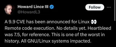 Critical Linux Remote Code Execution