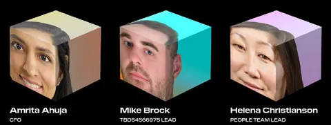 Corporate Leadership Face Cubes