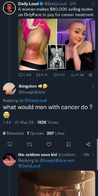 What Would Men With Cancer Do