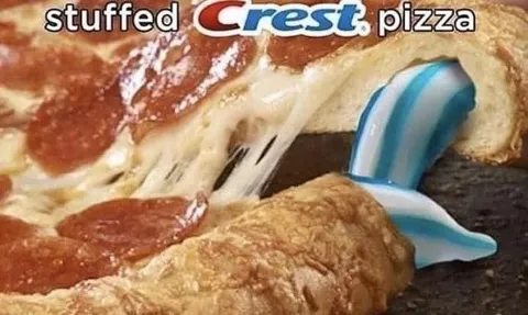 Stuffed Crest Pizza