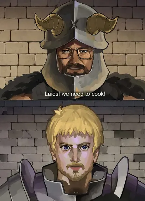 Laios, we need to cook