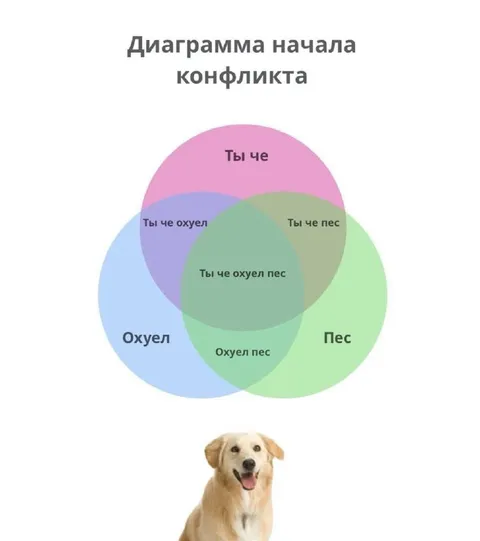 Диаграмма начала конфликта