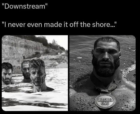 Washed Uncle Never Left Shore