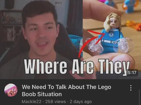 Where Are They Lego Boobs