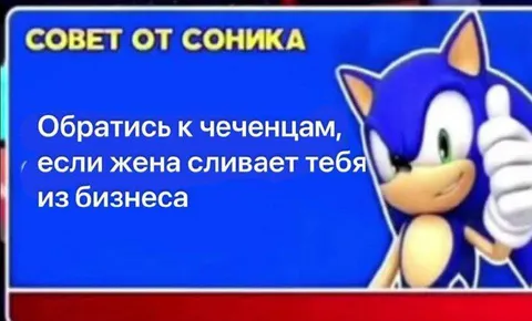 Совет от Соника про бизнес