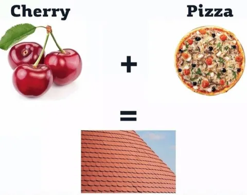 Cherry Plus Pizza Roof
