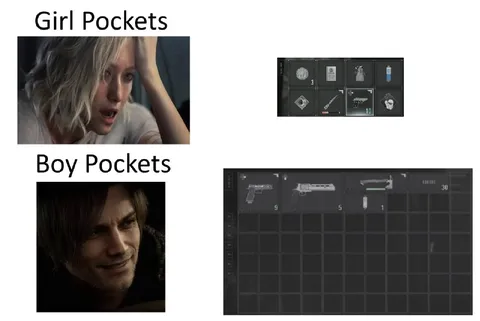 Girl Pockets vs Boy Pockets