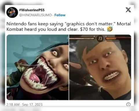 Mortal Kombat Graphics Comparison