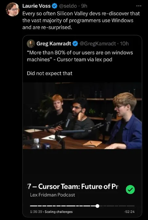 Silicon Valley Discovers Windows Users
