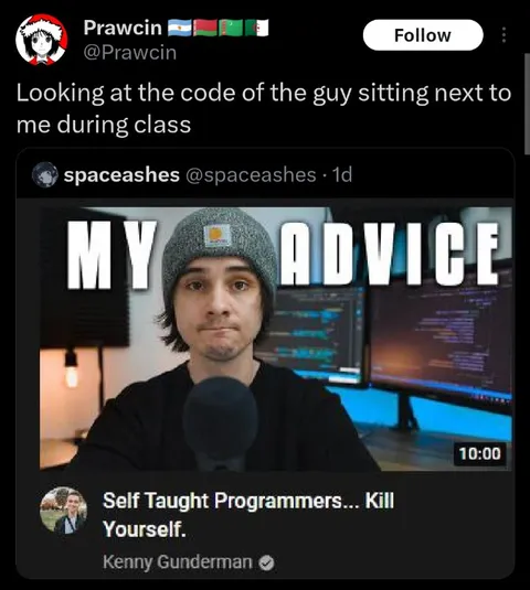 Looking at the Code Next to Me